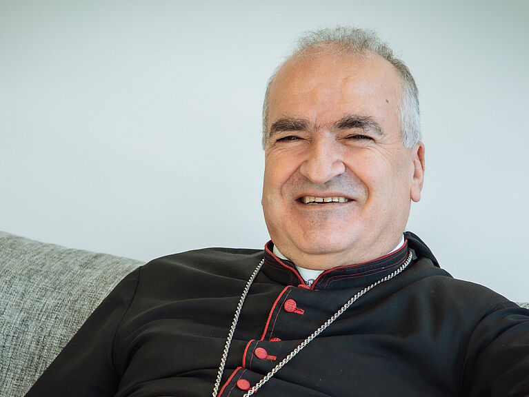 Bischof Hanna Rahmé möchte, dass die Christen im Libanon, ihrer angestammten Heimat, bleiben.