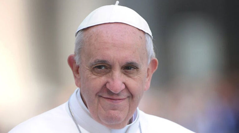 Porträt von Papst Franziskus