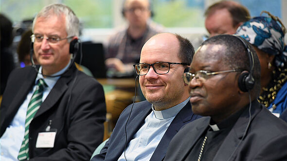 Gregor von Fürstenberg, Pfarrer Dirk Bingener, Friedensnobelpreisträger Dr. Denis Mukwege