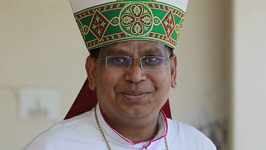 Erzbischof Joseph Arshad aus der Diözese Islamabad-Rawalpindi (Pakistan)