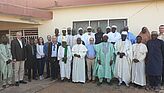 Eine missio-Delegation in Nigeria.
