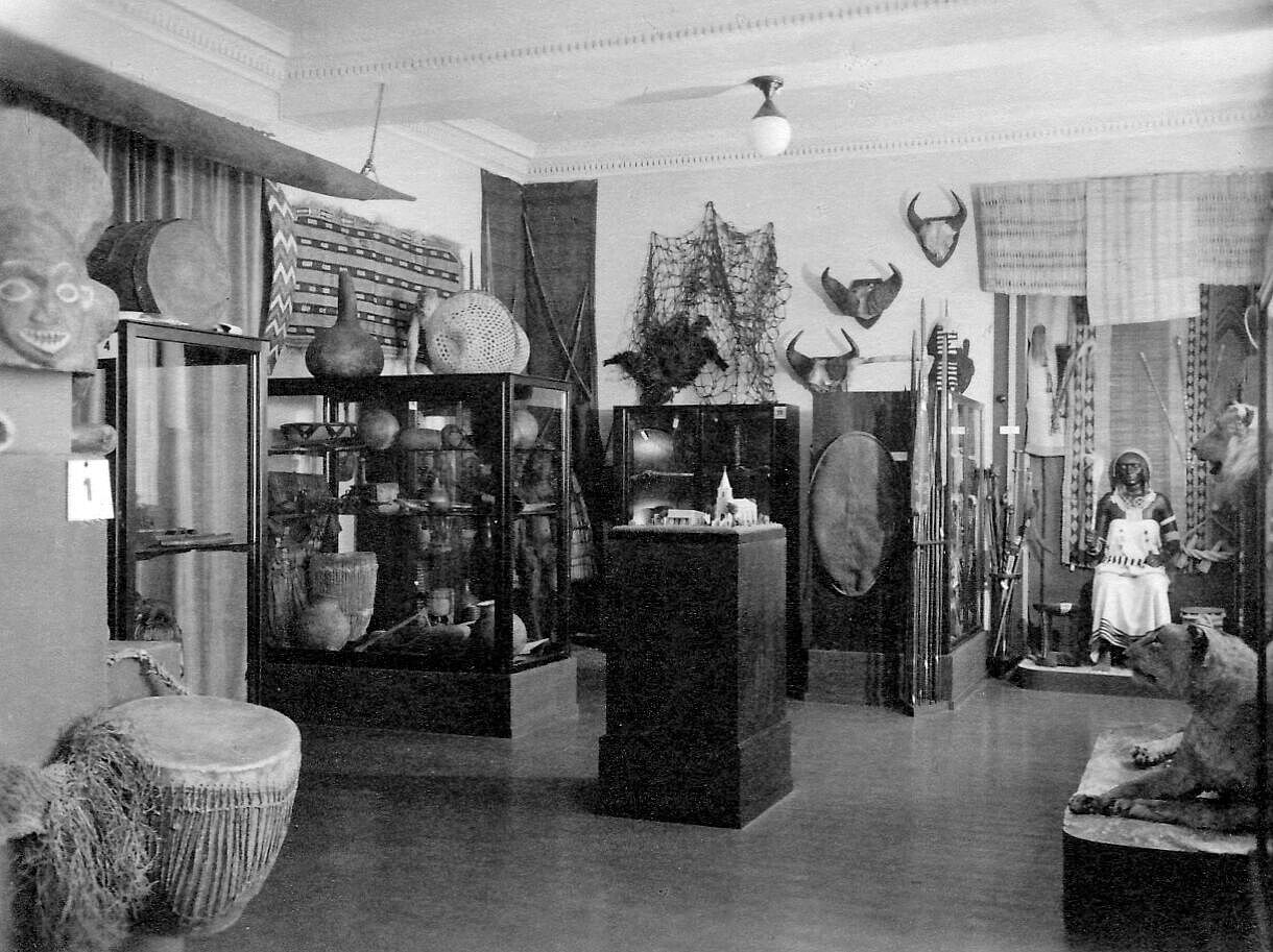 Missionsmuseum Aachen, Hirschgraben 39, Afrika-Raum, undatiert [ca. 1933]