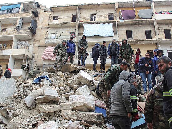 Schweres Erdbeben in Syrien: Menschen brauchen dringend Hilfe