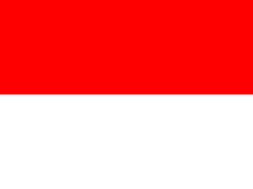 Flagge von Indoensien