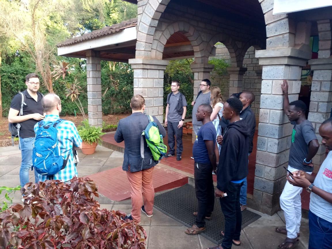 Zu Besuch bei YSCCs am Campus der Kenyatta University in Nairobi.